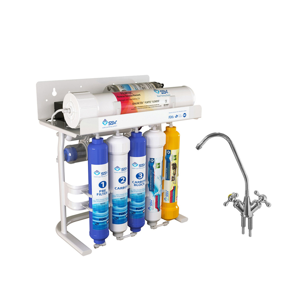 دستگاه تصفیه کننده آب اس اس وی مدل PureLine 2W X800