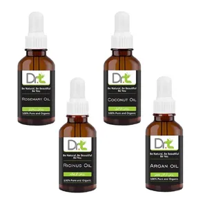 روغن مدل نارگیل - رزماری - کرچک - آرگان حجم 50 میلی لیتر - 4 عددی