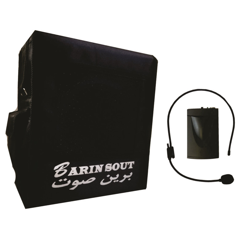 اکو همراه برین صوت مدل 1640W-H به همراه میکروفن بیسیم هدستی