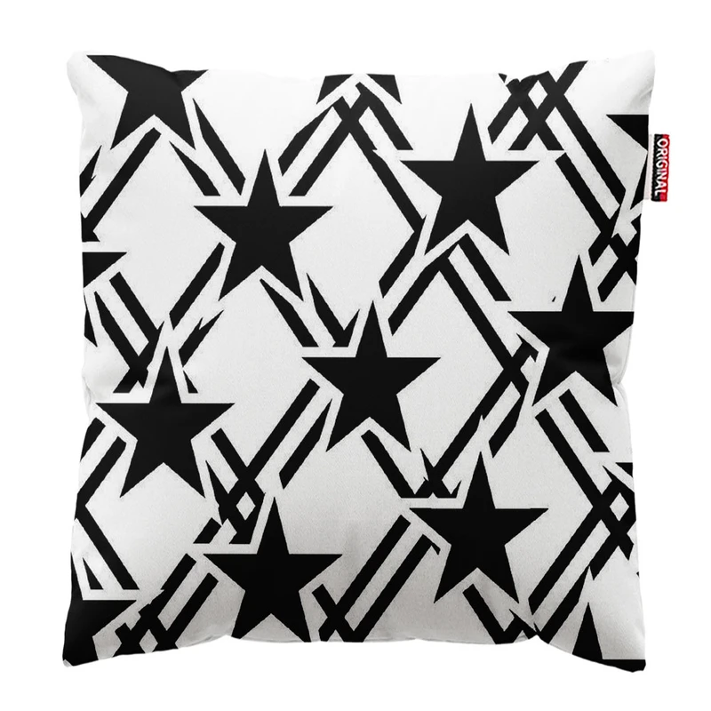 کوسن پاد آفرین طرح ستاره کد 3741 سایز 30*30 سانتی متر