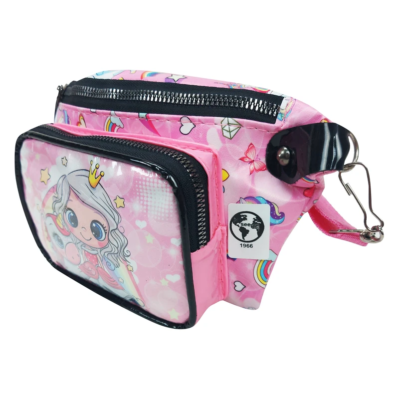 عکس شماره 2 : کیف کمری بچگانه سیی مدل پونی و یونیکورن کد 224.7