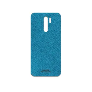 MAHOOT Blue-Leather Cover Sticker for Xiaomi Redmi 9