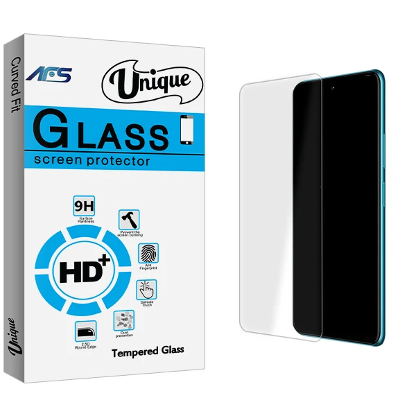 محافظ صفحه نمایش شیشه ای ای اف اس مدل Unique Glass مناسب برای گوشی موبایل ریلمی 7 5G