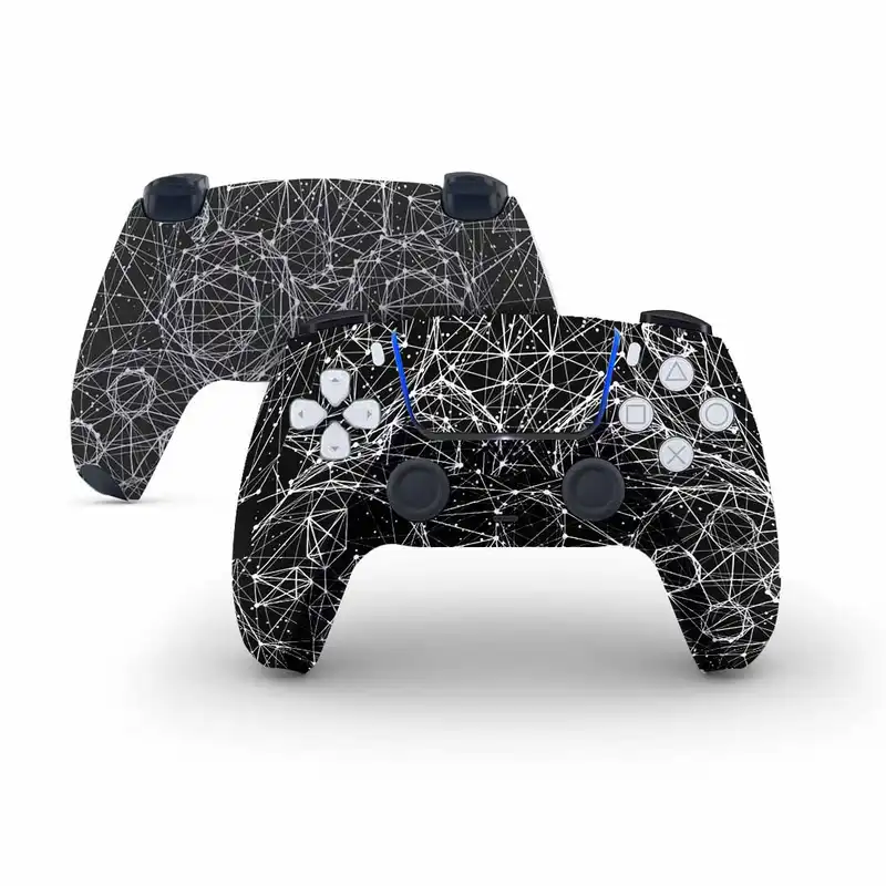 برچسب کنسول و دسته و هدفون ps5 هاماگراف مدل ستاره جادویی