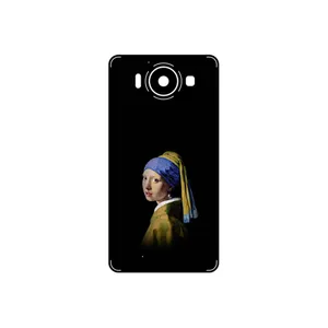 MAHOOT Girl with a Pearl Earring of Vermeer Cover Sticker for Microsoft Lumia 950