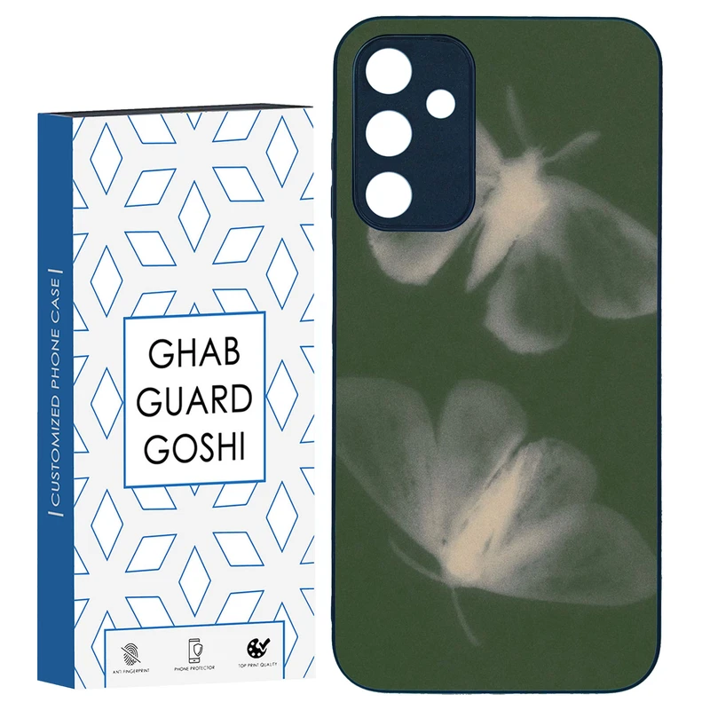 کاور قاب گارد گوشی طرح پروانه کد TPU-167 مناسب برای گوشی موبایل سامسونگ Galaxy A15