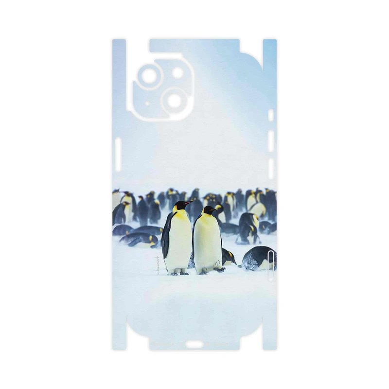 برچسب پوششی ماهوت مدل Penguin-FullSkin مناسب برای گوشی موبایل اپل iPhone 15