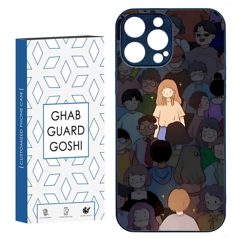 کاور قاب گارد گوشی طرح دخترانه کد TPU-061 مناسب برای گوشی موبایل اپل IPHONE 15 PRO MAX