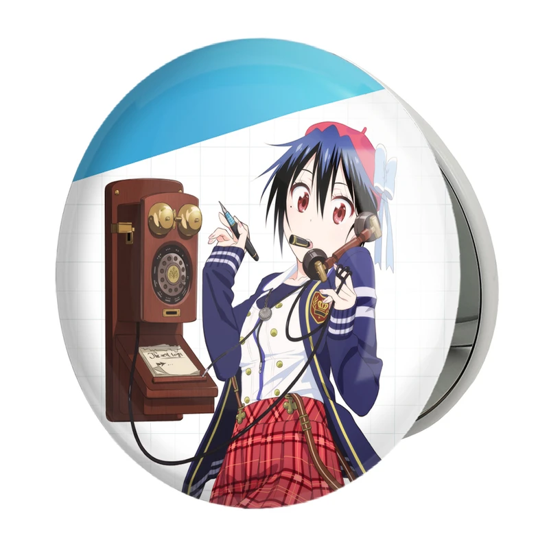 آینه جیبی خندالو طرح تسوگومی انیمه عشق دروغین مدل تاشو کد 17177 