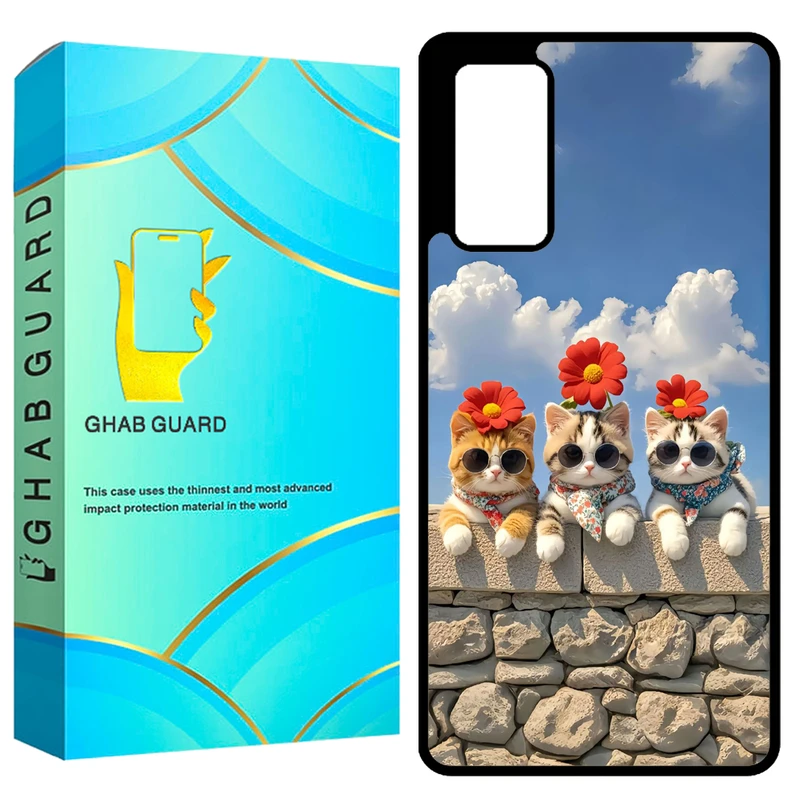 کاور قاب گارد طرح گربه مدل GCHPS20U مناسب برای گوشی موبایل سامسونگ Galaxy S20 Ultra 4G / Galaxy S20 Ultra 5G    