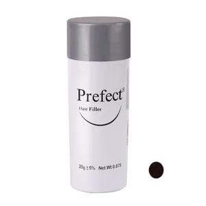 پودر پرپشت کننده مو پرفکت هیر فیلر کد 02 وزن 25 گرم رنگ مشکی 