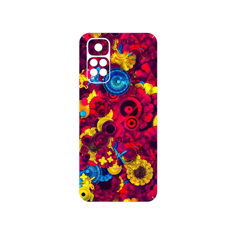 برچسب پوششی ماهوت مدل Vector Flower Garden Digital Art مناسب برای گوشی موبایل شیائومی Redmi Note 11S