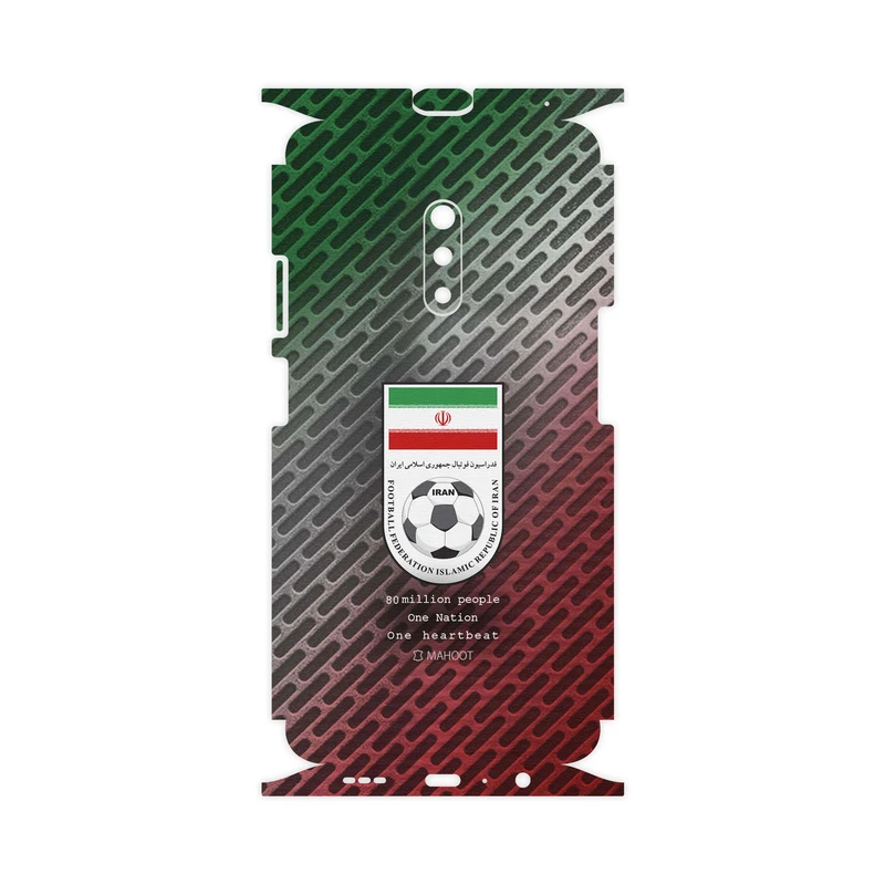 برچسب پوششی ماهوت مدل Iran-National-Football-Team-FullSkin مناسب برای گوشی موبایل اپو Realme X