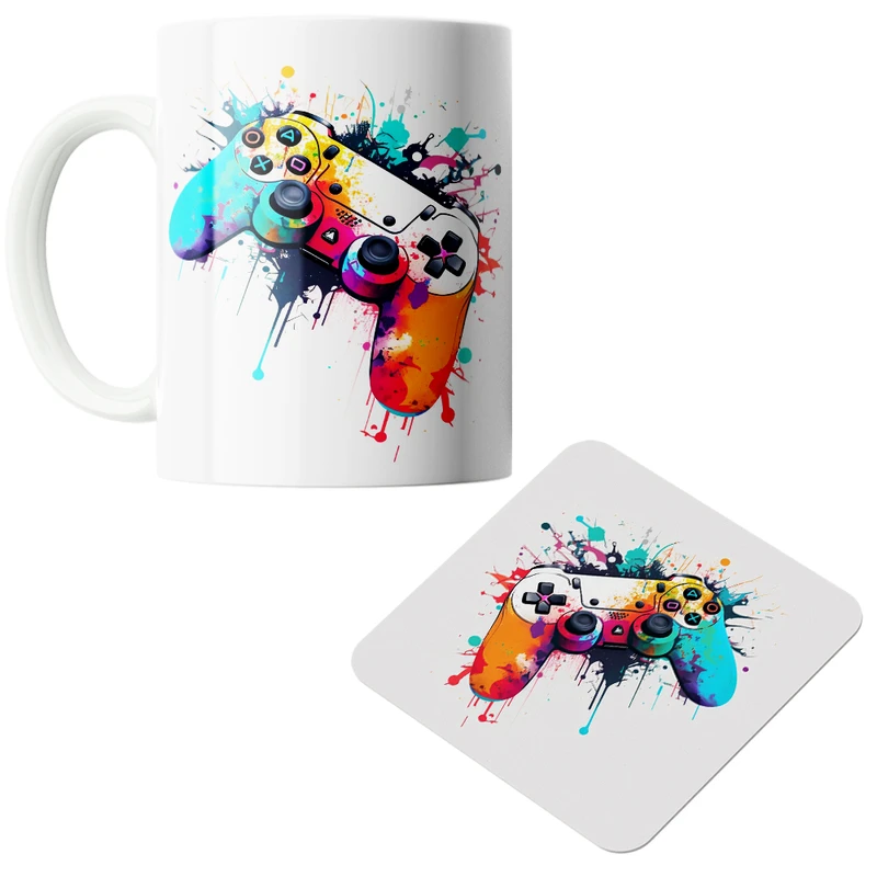 ماگ پاد آفرین مدل گیمینگ کد z500 به همراه زیر لیوانی