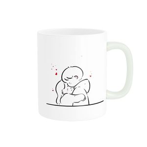 ماگ پاد آفرین مدل عاشقانه کیوت فانتزی کد 543