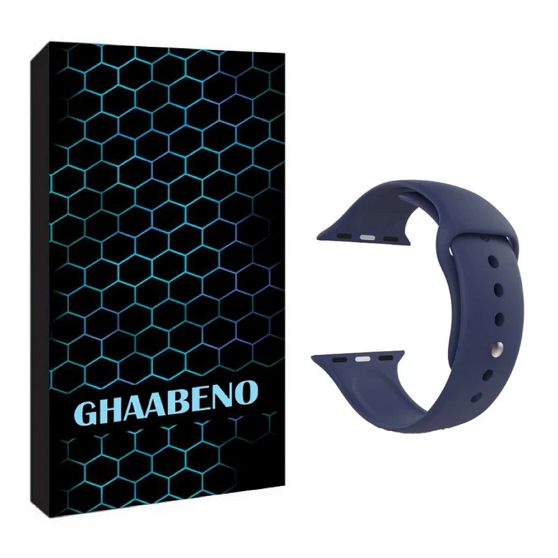 بند قاب نو مدل سیلیکونی مناسب برای اپل واچ سری 4 44 میلی متر