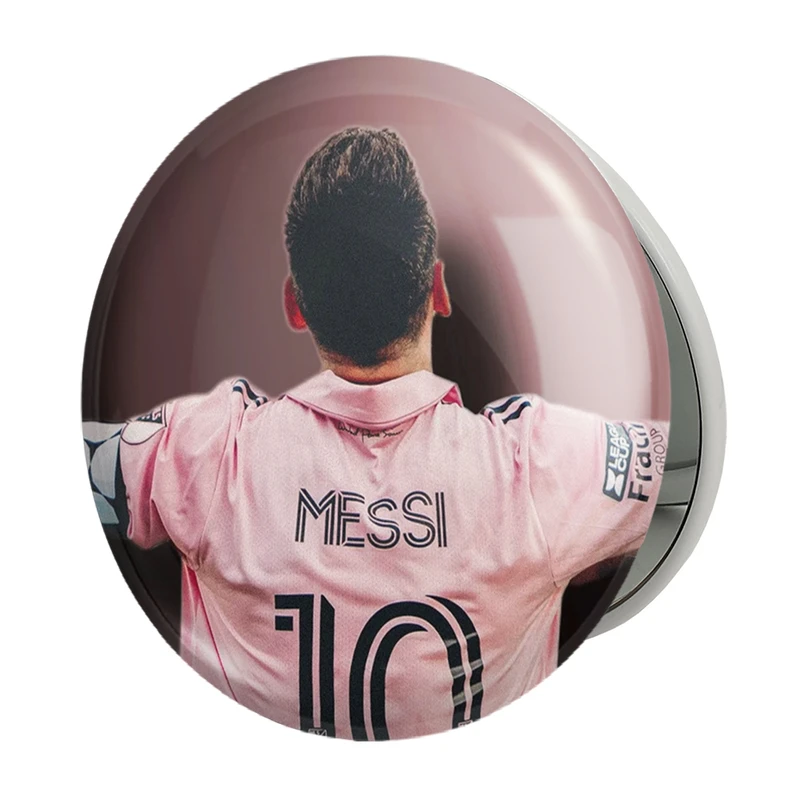 آینه جیبی خندالو طرح لیونل مسی مدل تاشو کد 36479
