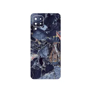MAHOOT Broken black marble Cover Sticker for Samsung Galaxy M22