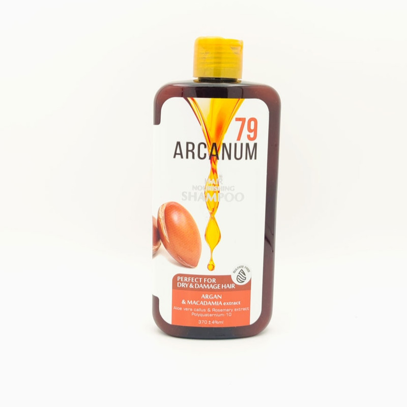 شامپو مو آرکانوم مدل فری سولفات حجم 370 میلی لیتر