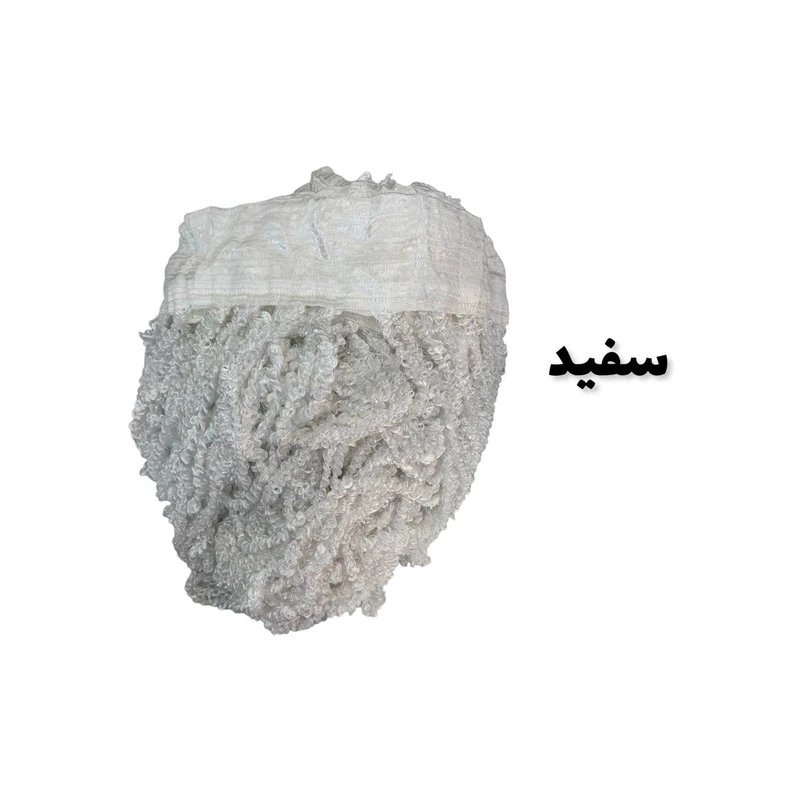 عکس شماره 4 : پرده ریشه ای مدل پفکی کد tw-ps5 سایز 80x300 سانتی متر