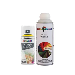 اسپری رنگ پارچه زرد و کیلر مات دوپلی کالر مدل d2 حجم 400 میلی لیتر مجموعه 2 عددی