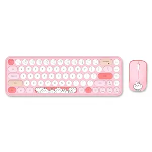 Mofii I bean pro wireless keyboard and mouse, Membrane Switch, Tenkeyless