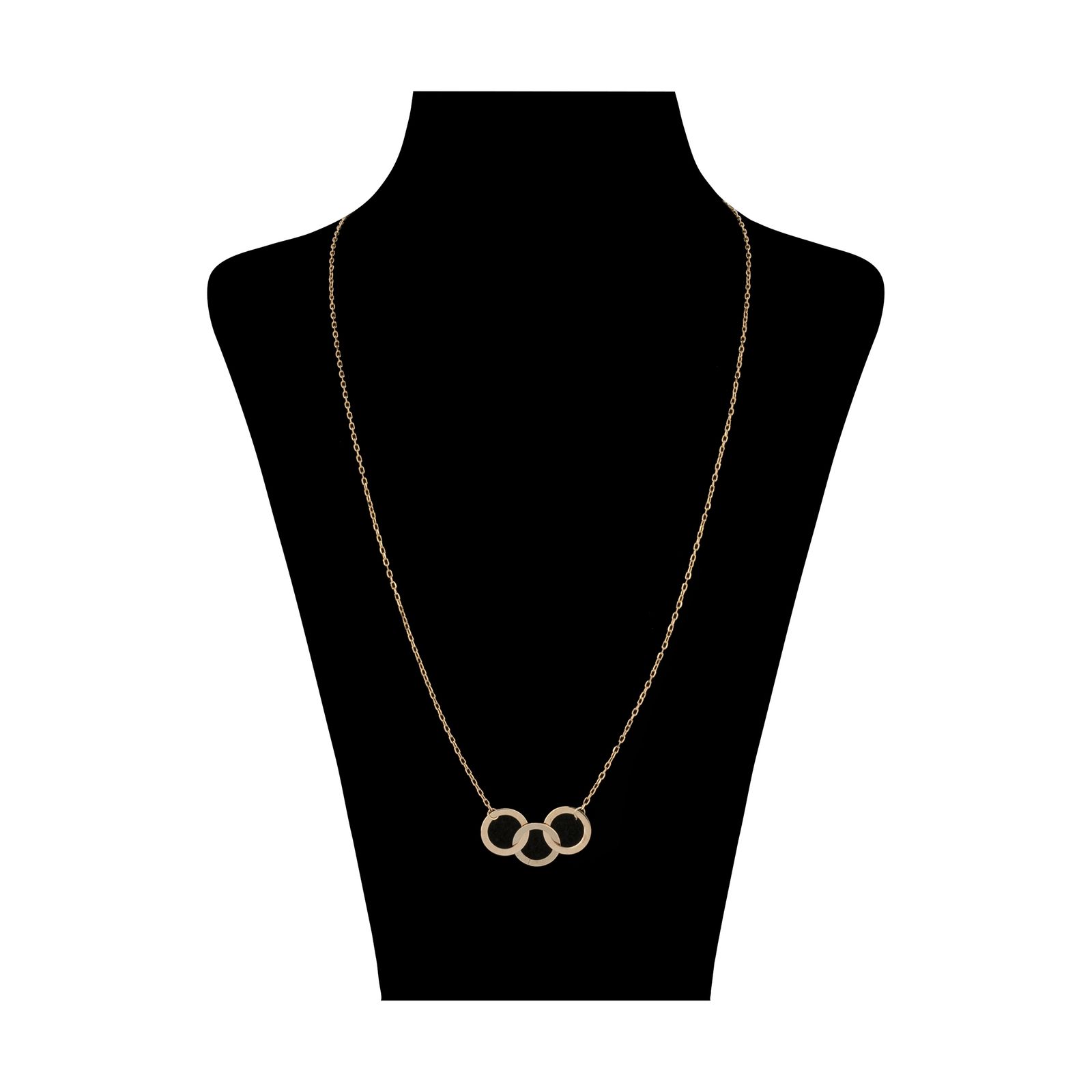 گردنبند طلا 18 عیار زنانه مایا ماهک مدل MM1051 -  - 1