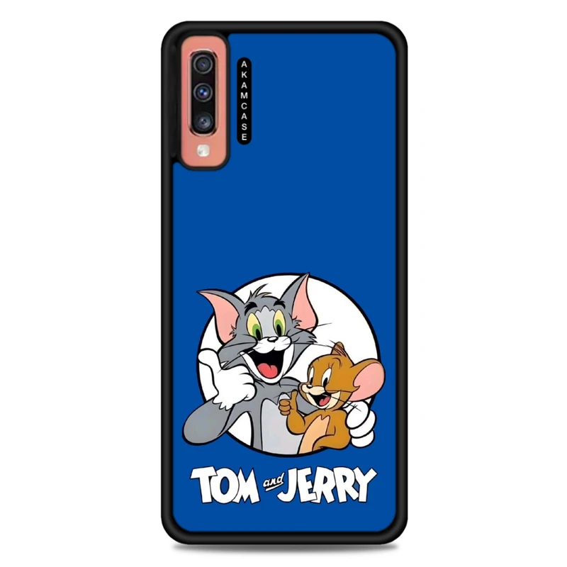 کاور آکام مدل AMC-WSGA70-TOM & JERRY4 مناسب برای گوشی موبایل سامسونگ Galaxy A70