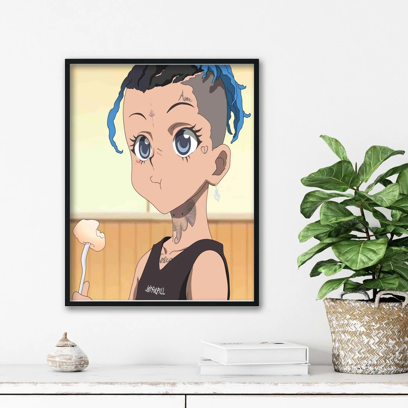 تابلو آتریسا طرح تنتاسیون xxxtentasion مدل ATt057