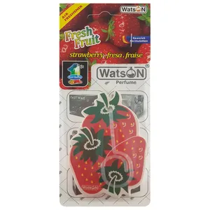 خوشبو کننده خودرو واتسون مدل Card-Strawberry