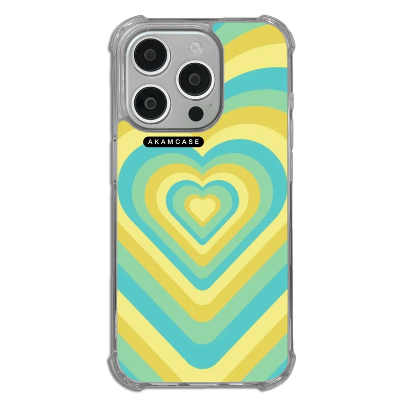 کاور آکام مدل AMCWTA15PRO-HEART50 مناسب برای گوشی موبایل اپل iPhone 15 Pro