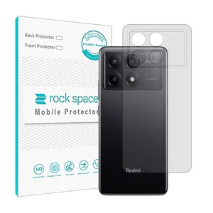 Transparent Rockspace HyGEL phone back protector suitable for Xiaomi Redmi K70 mobile phone