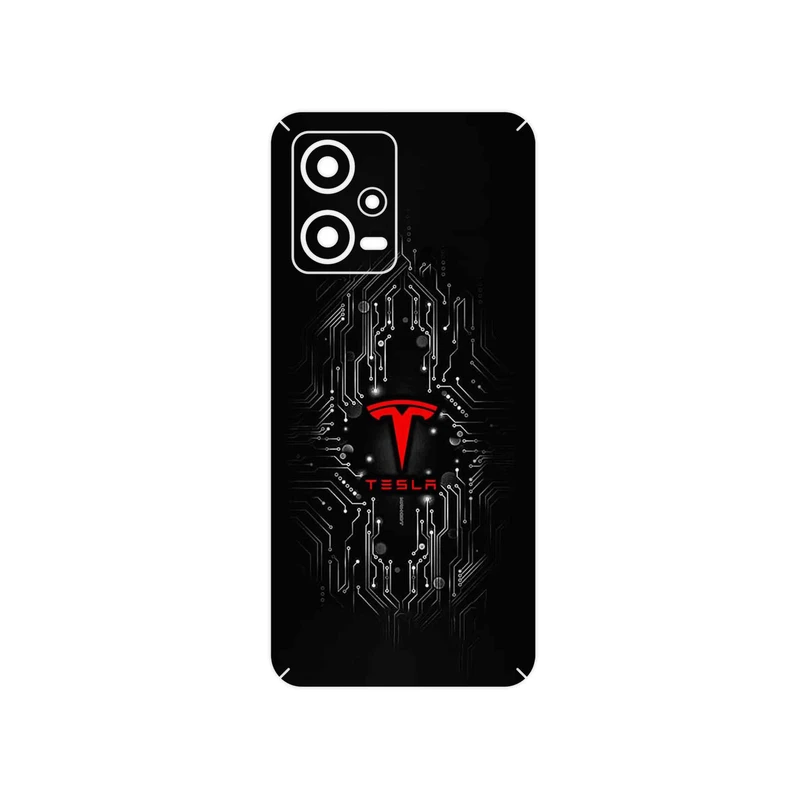 برچسب پوششی ماهوت مدل TESLA مناسب برای گوشی موبایل شیائومی Redmi Note 12 5G