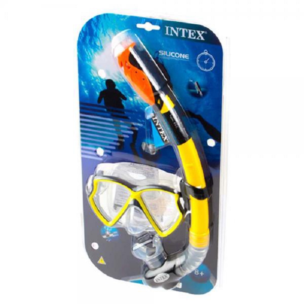 عینک و اسنورکل شنا اینتکس مدل 55960NP