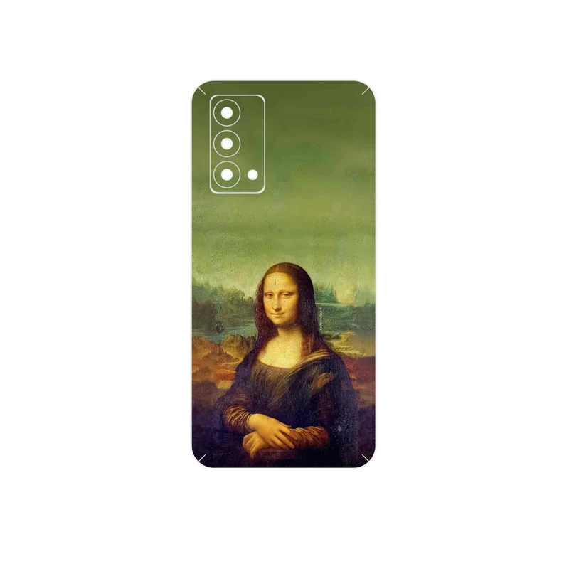 برچسب پوششی ماهوت مدل Mona Lisa of da Vinci مناسب برای گوشی موبایل ریلمی GT Master