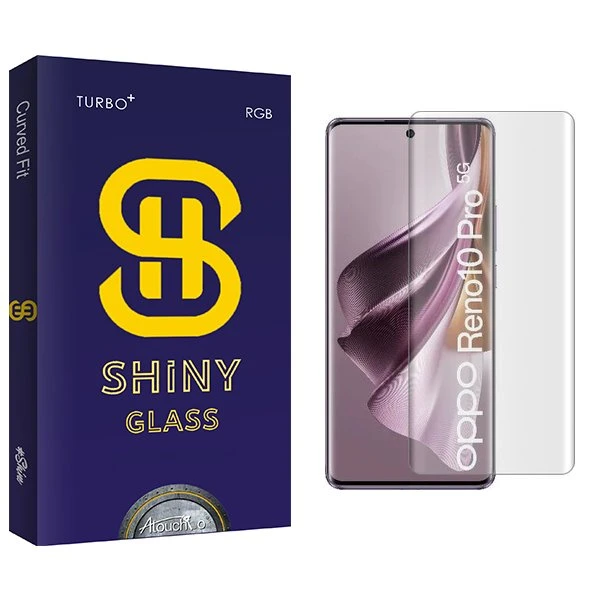 محافظ صفحه نمایش آتوچبو مدل Shiny UV مناسب برای گوشی موبایل اوپو Reno 10 Pro