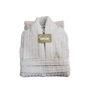 حوله پالتویی اورتوم طرح آجری سایز 135