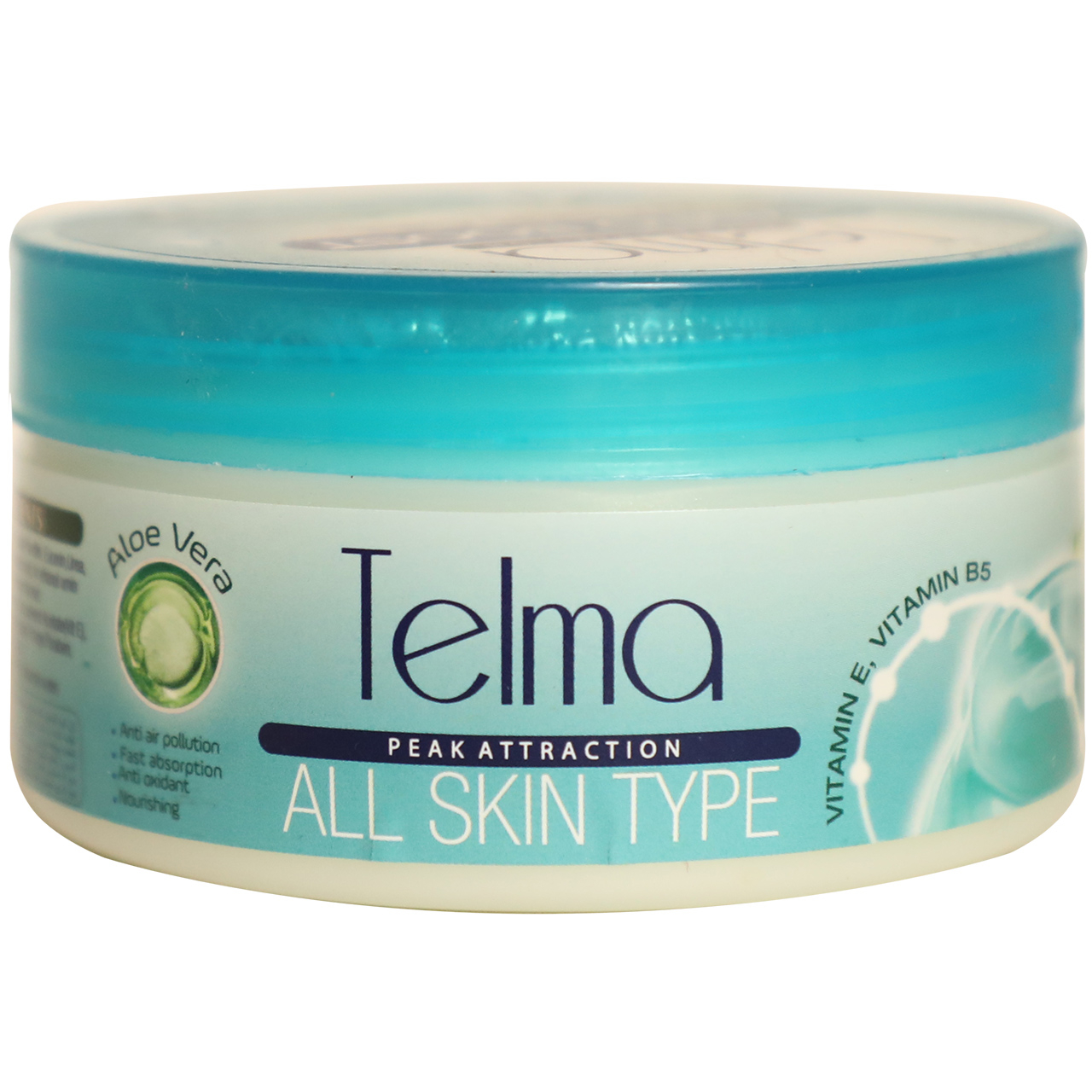 مراقبت پوست ژل آبرسان تلما مدل Aloe Vera حجم 200 میلی لیتر