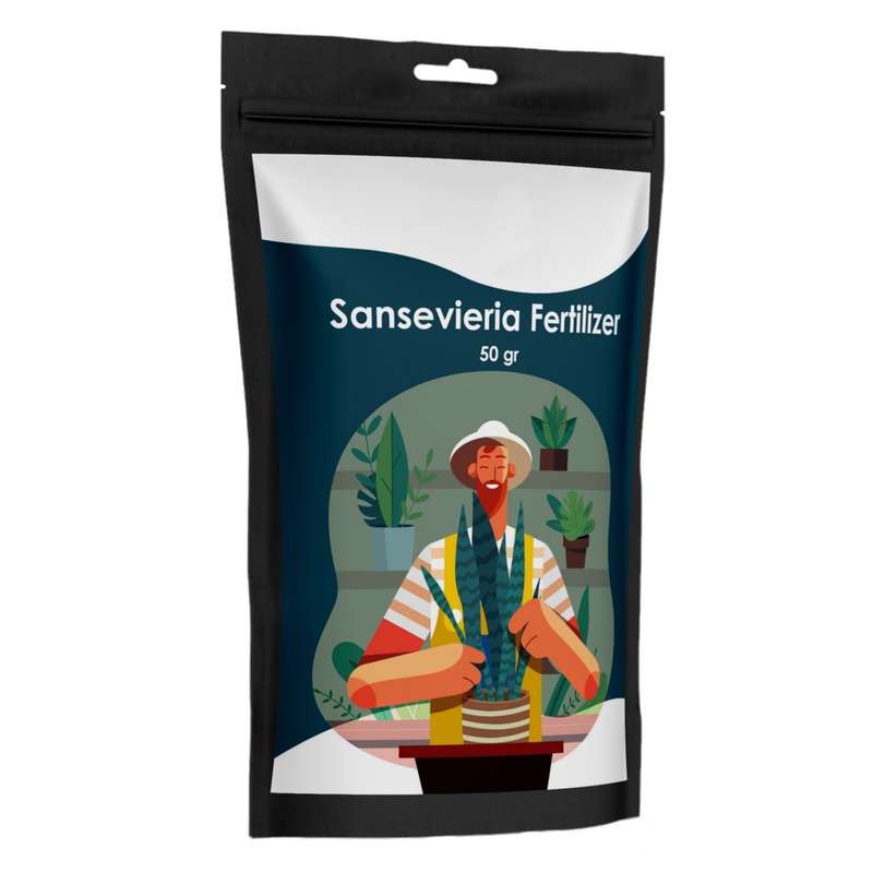 کود کامل سانسوریا مخصوص پاجوش دهی مدل sansevieria وزن 50 گرم