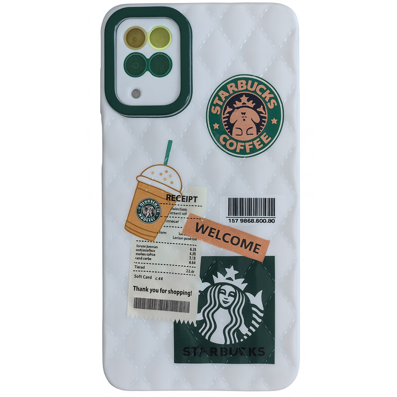 کاور مدل STARBUCKS مناسب برای گوشی موبایل سامسونگ Galaxy A12/M12/F12