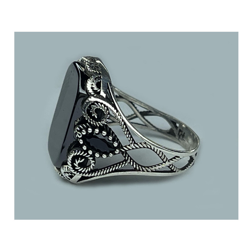 انگشتر نقره مردانه مدل عقیق انگشتر نقره مردانه مدل عقیق