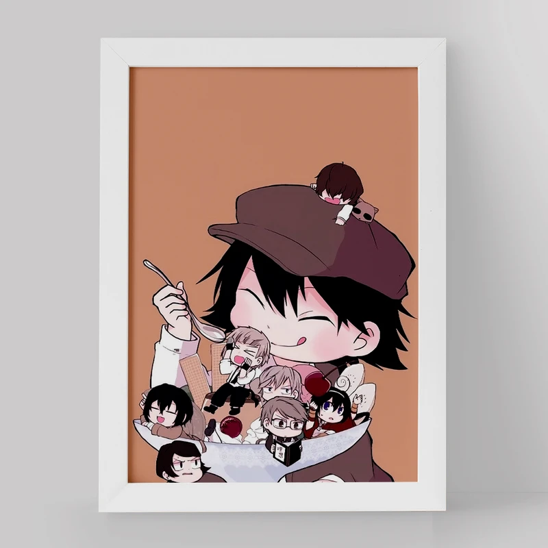 تابلو خندالو مدل رامپو سان انیمه سگ های ولگرد بانگو کد 15650