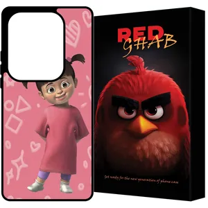  RED GHAB RCHAPN13P Cover For Xiaomi Redmi Note 13 Pro 4G / Poco M6 Pro 4G