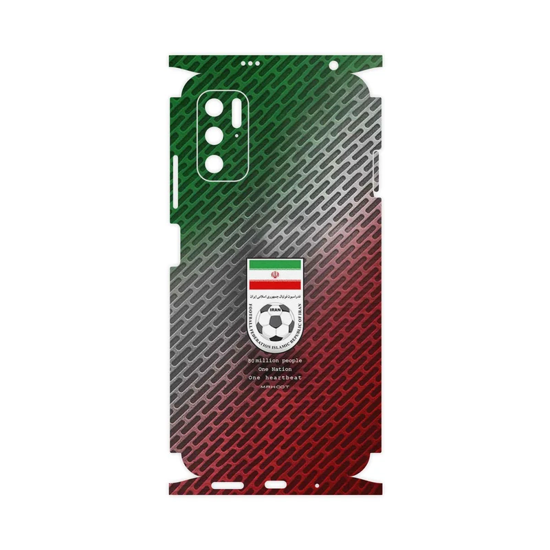 برچسب پوششی ماهوت مدل Iran_National_Football_Team-FullSkin مناسب برای گوشی موبایل شیائومی Redmi Note 11SE