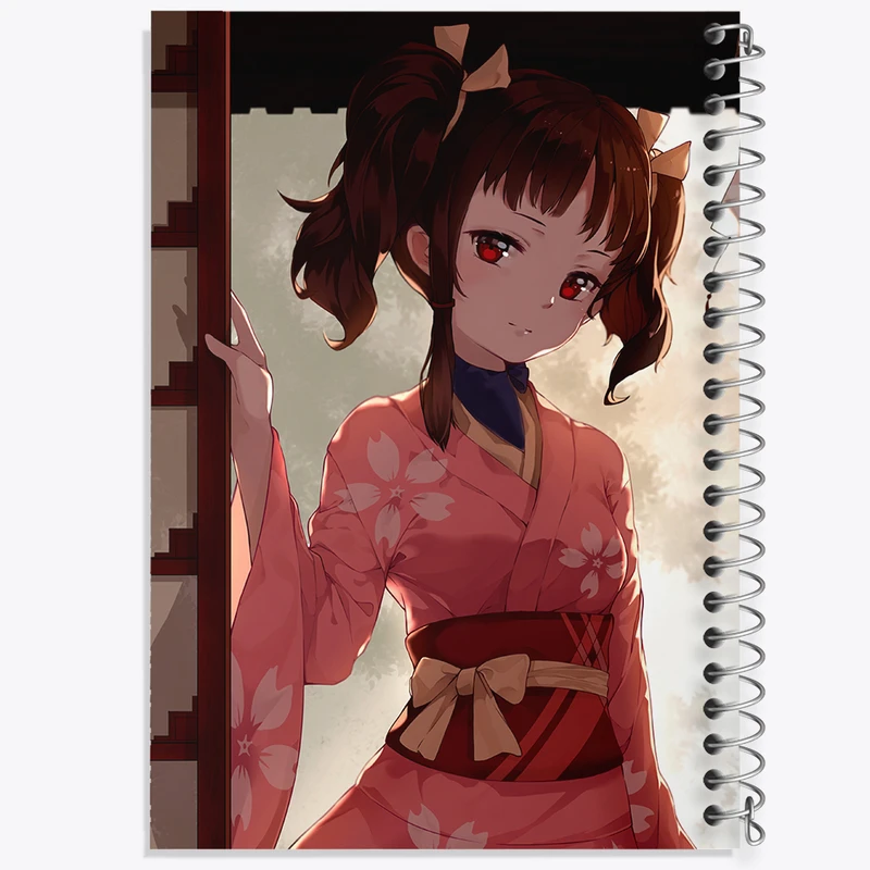 دفتر لیست خرید 50 برگ خندالو طرح مومی انیمه کابانری (Kabaneri) کد 35991