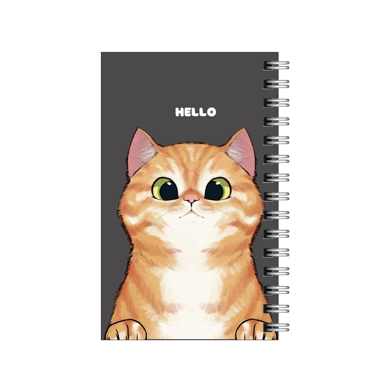 دفترچه یادداشت مدل to do list طرح گربه چشم سبز کد 5030205
