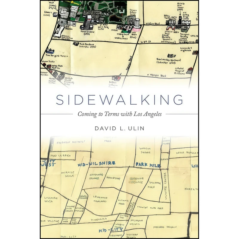 کتاب Sidewalking اثر David L. Ulin انتشارات University of California Press