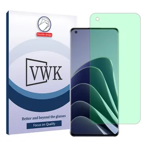 VWK Tough model Green light screen protector suitable for OnePlus 10 Pro mobile phone
