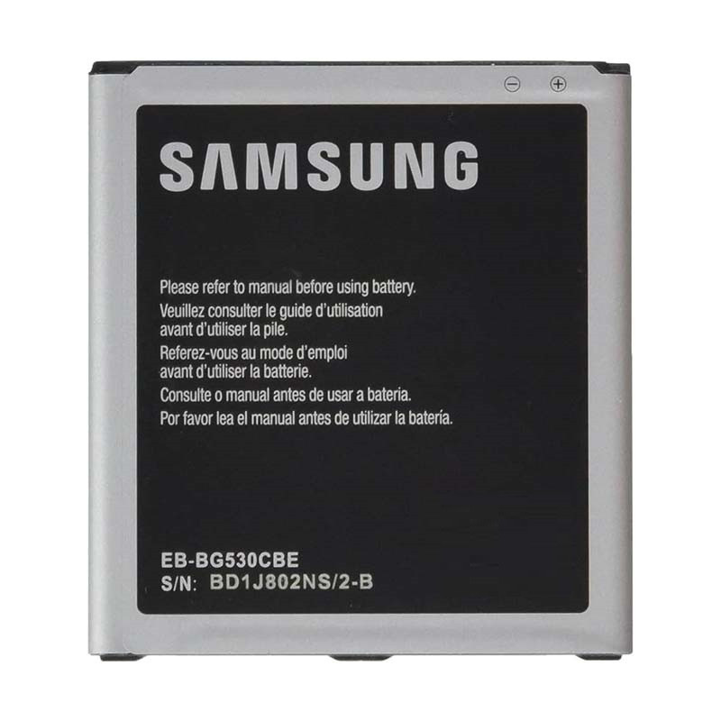 باتری موبایل مدل EB-BG530BBE ظرفیت 2600 میلی آمپر ساعت مناسب برای گوشی موبایل سامسونگ 2016 Galaxy J5 2015 / Grand Prime Plus / Galaxy J3