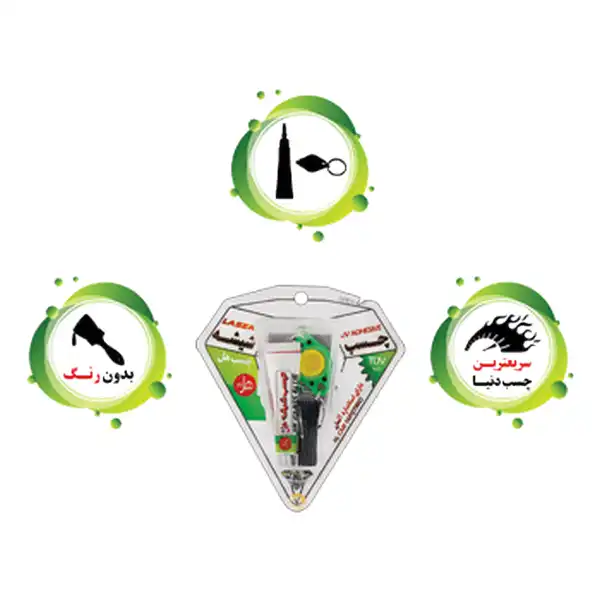 چسب شیشه هل مدل LASER7 حجم7 میلی لیتر